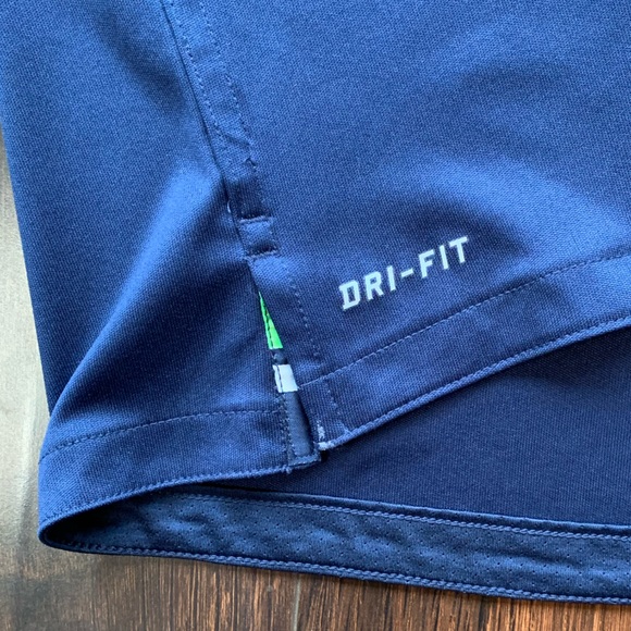 Nike Dri-Fit Seattle Seahawks navy polo men’s LG. - Picture 3 of 7